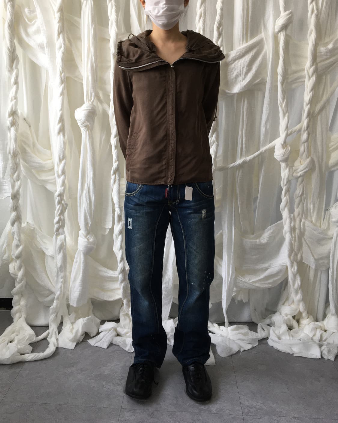 High neck hood jacket 상품이미지5