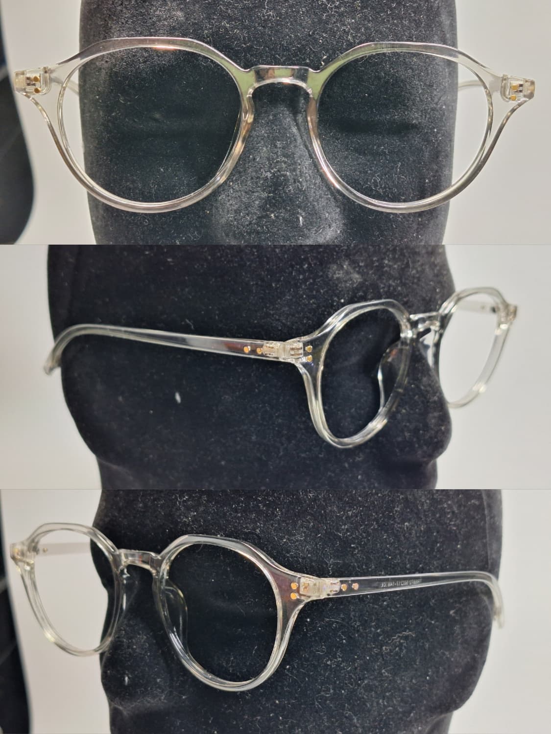 Ted Smith 테드 스미스 TR8872 투명 보스턴 안경테 50mm  상품이미지9