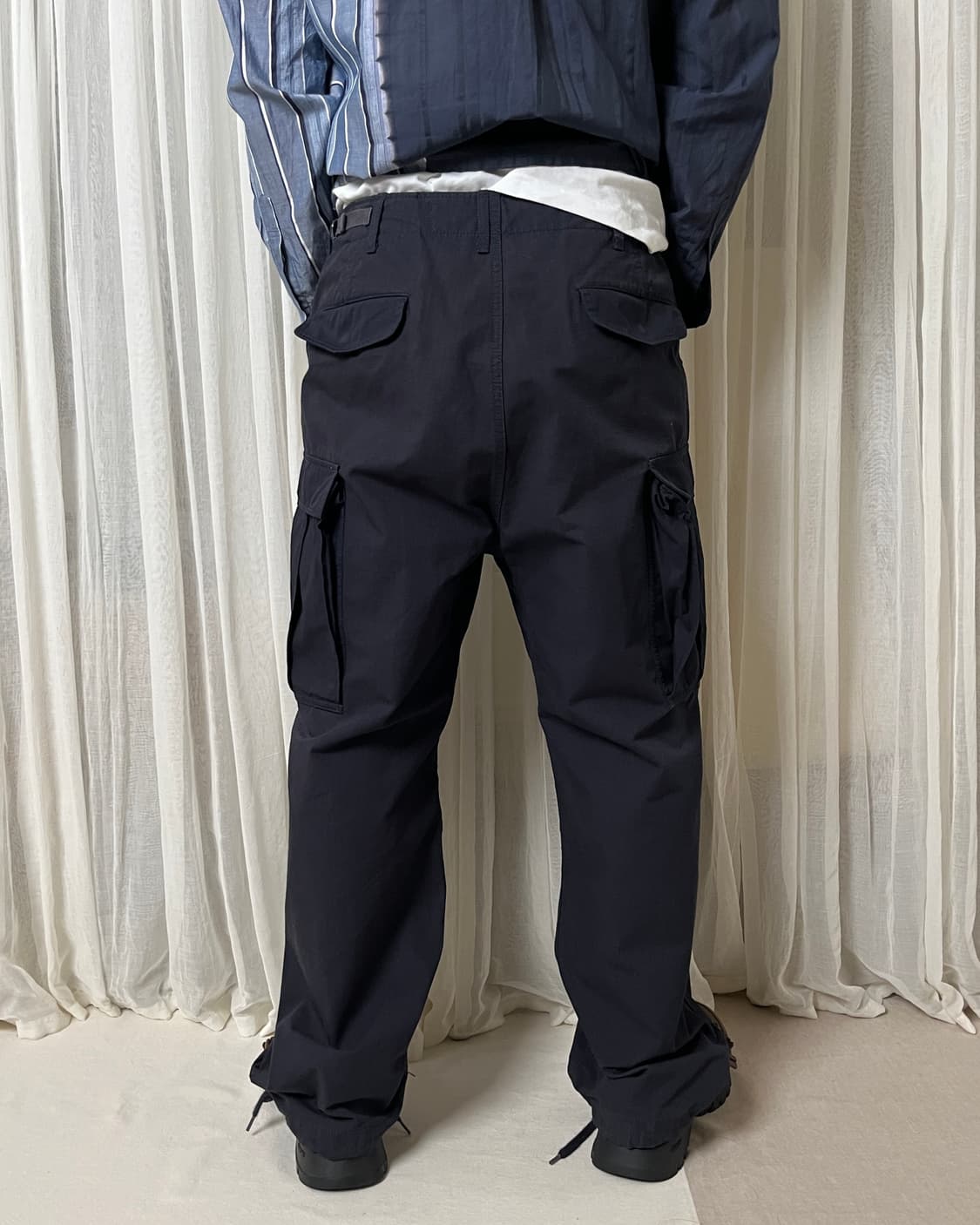 나나미카 립스탑 카고팬츠 nanamica 네이비  상품이미지9