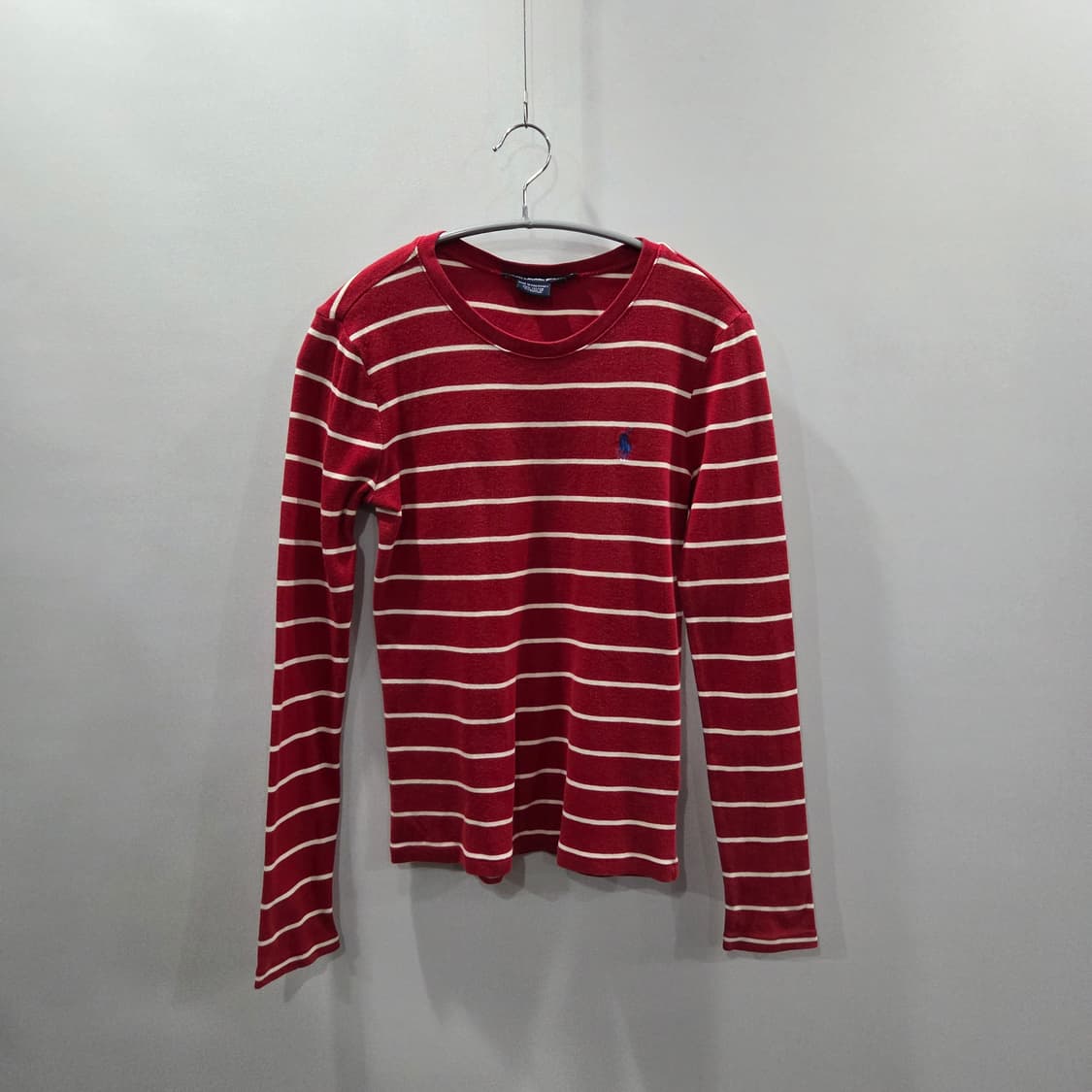 폴로랄프로렌 스포츠 우먼 코튼 스트라이프 롱슬리브 S  상품이미지1