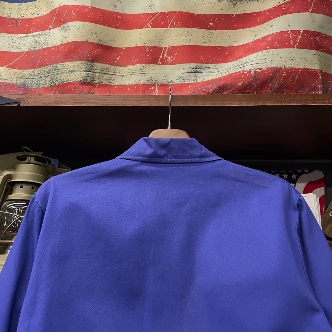 70s 빈티지 USN 스탠실 프렌치 워크 자켓 / 초어 포켓 오리지널 상품이미지4