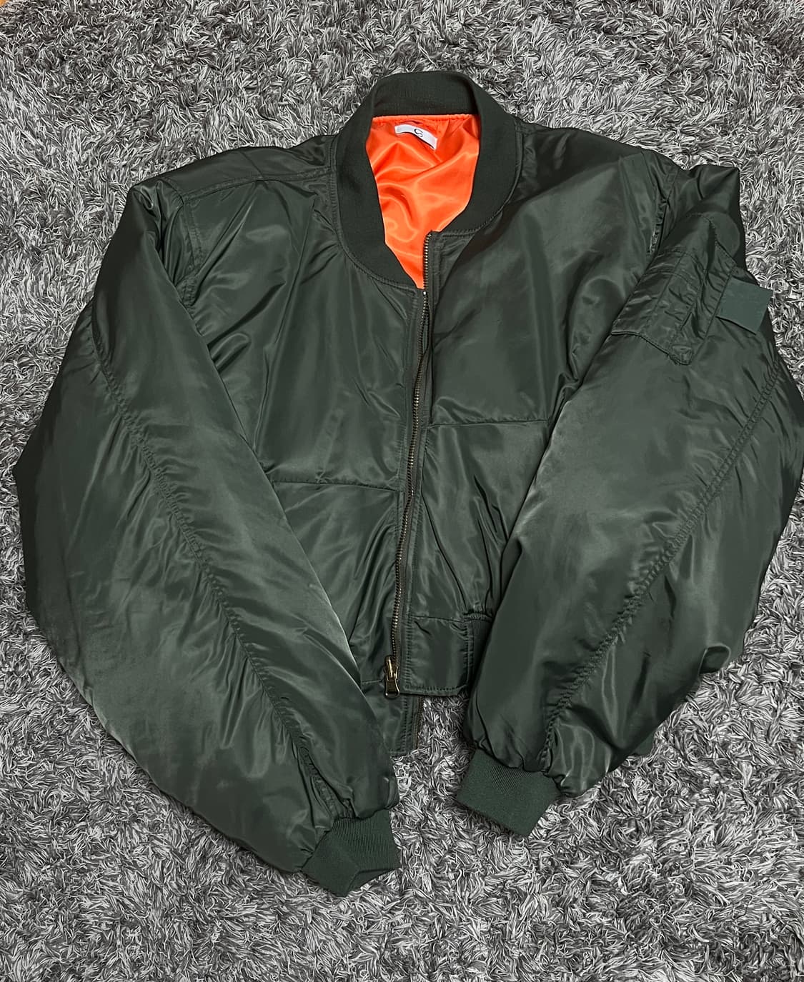 Newcheapchic DP ma-1 카키색 상품이미지2