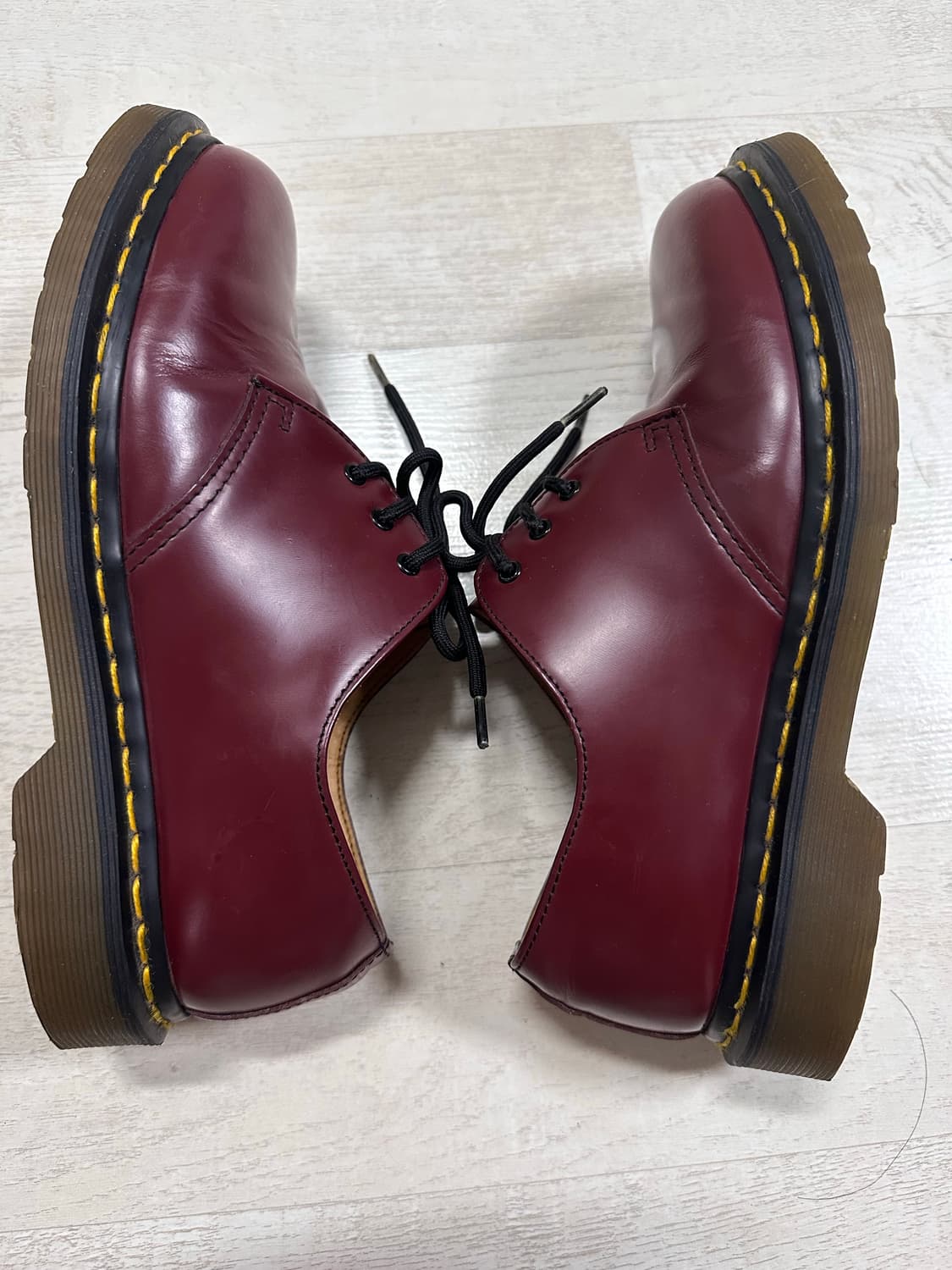 닥터마틴 1461 스무스 체리레드 uk6 상품이미지5