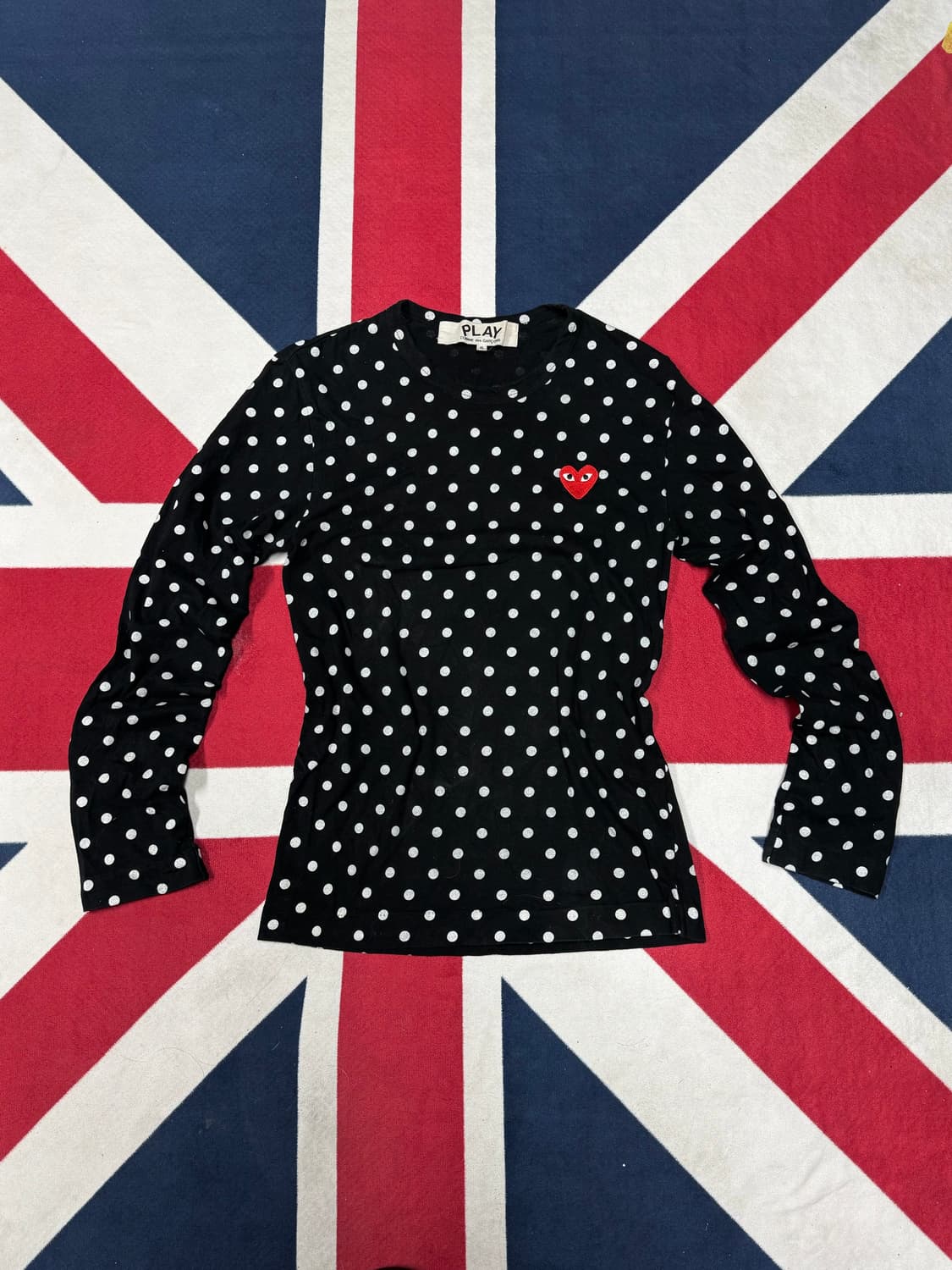 꼼데가르송 레드와펜 도트탑 상품이미지1