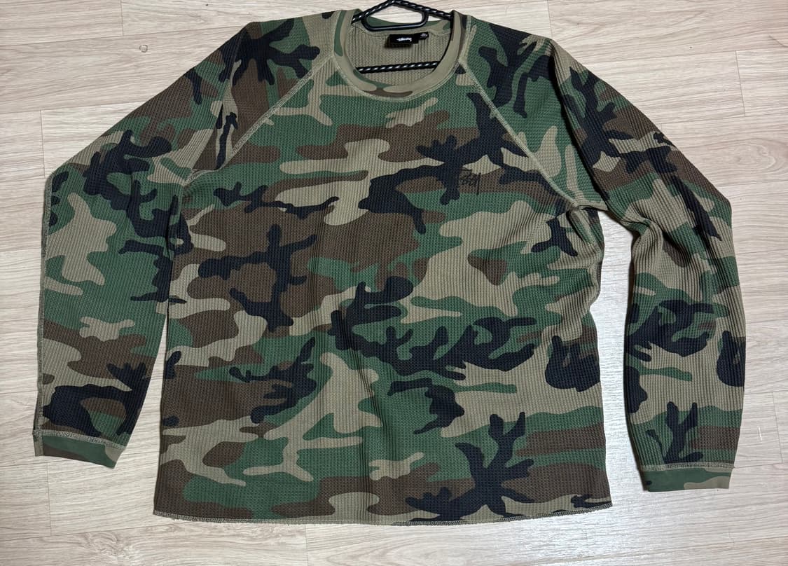 스투시 베이직 써멀 우드랜드 카모 XL 상품이미지3