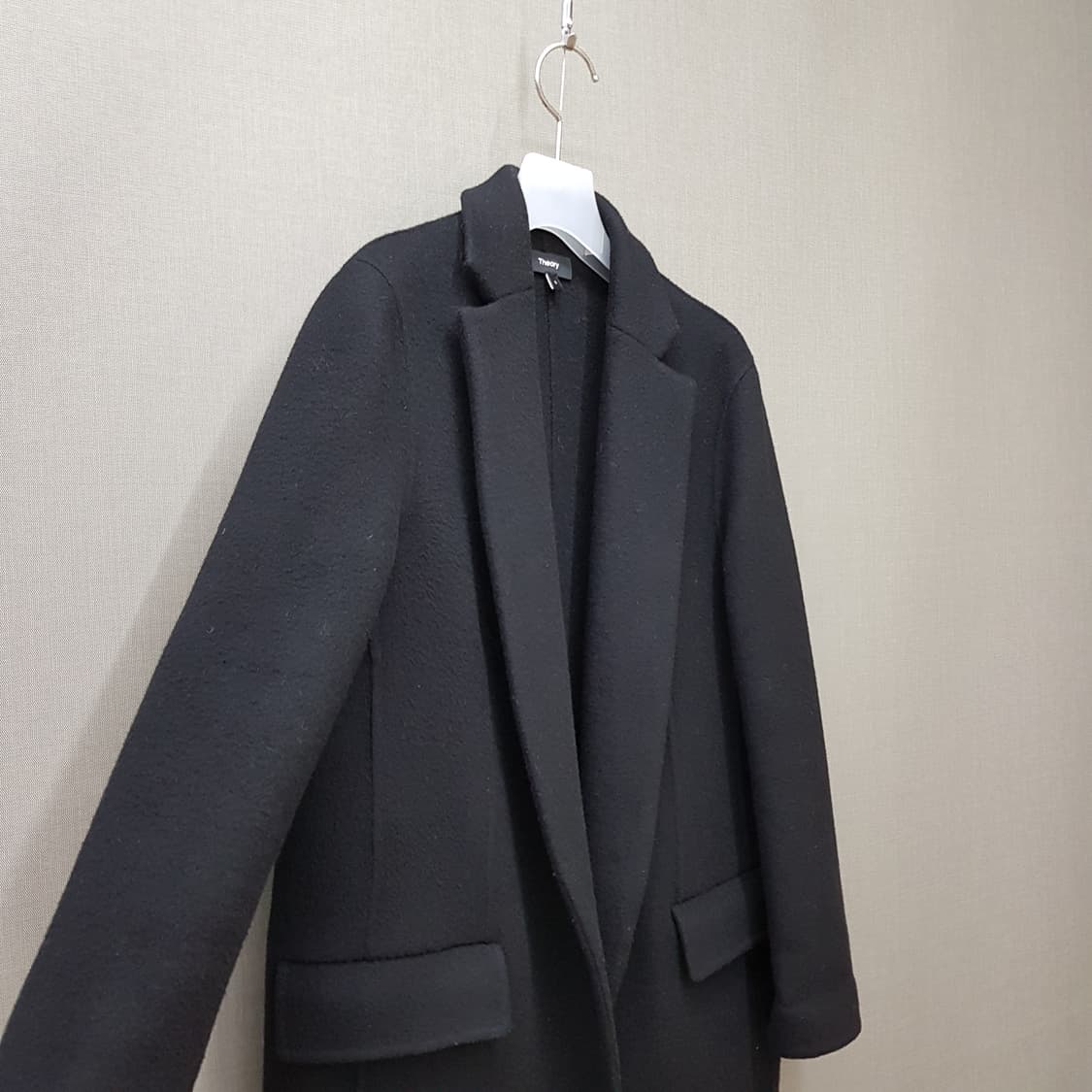 띠어리 캐시미어 블렌드 테일러드 코트 S사이즈 상품이미지3