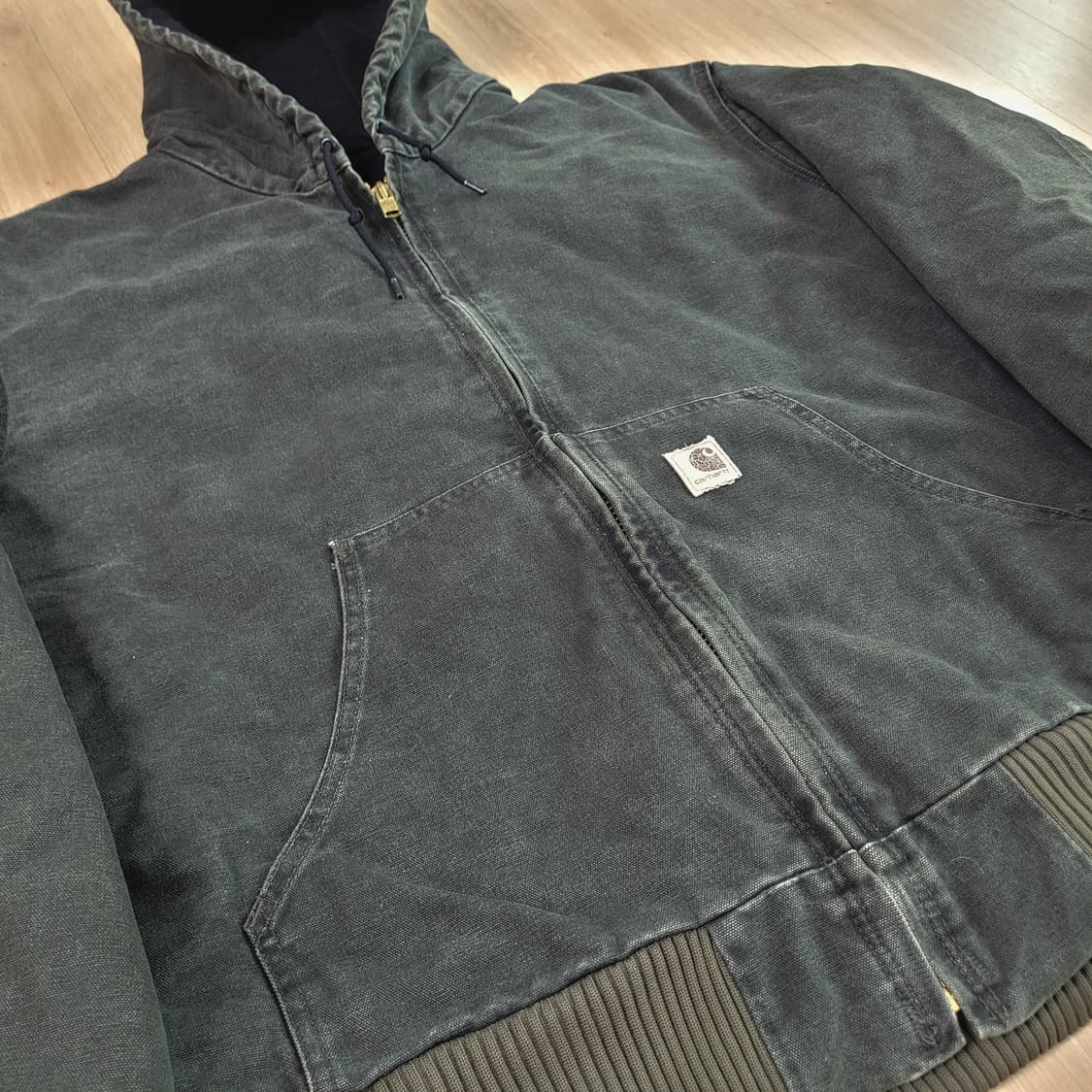 칼하트 J130 액티브 자켓 MOS (모스그린) 상품이미지2