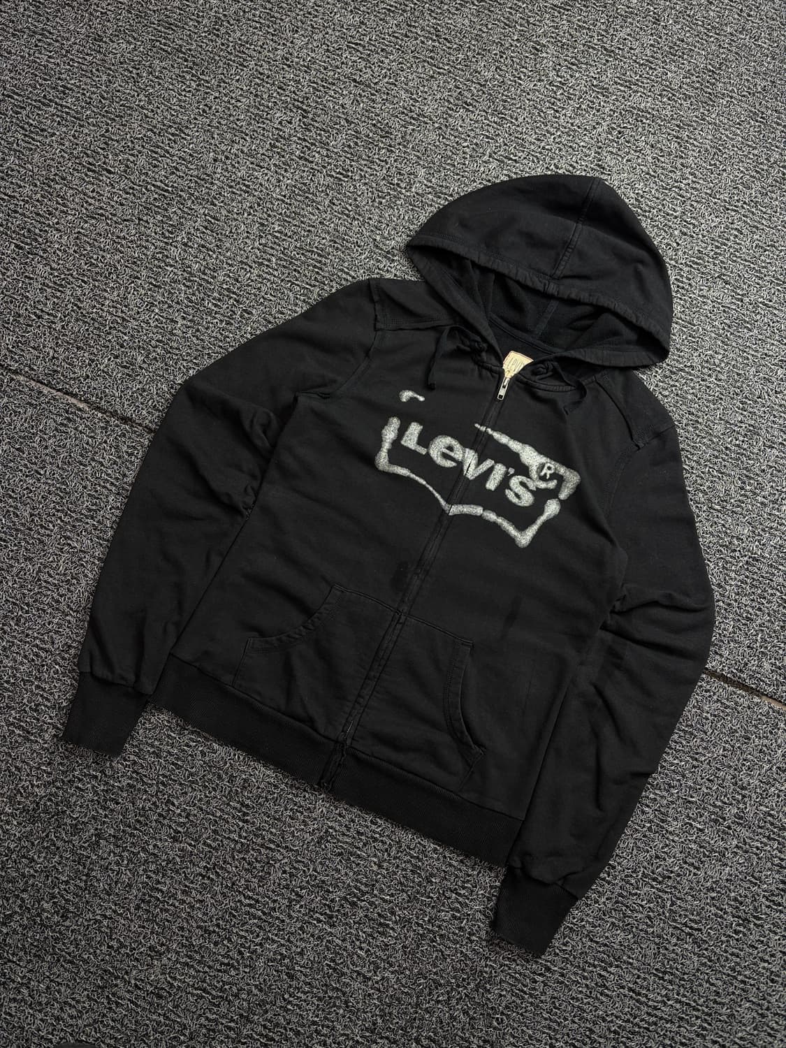 리바이스 빅로고 올드스쿨 기모 후디 집업 1927 상품이미지1