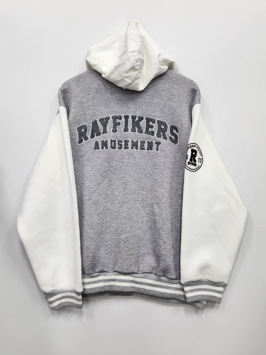 Rayfikers 그레이 바시티 자켓 상품이미지4