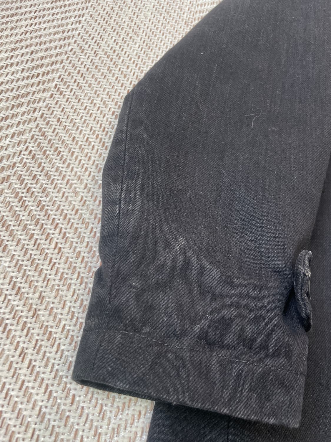 WYM 롱 싱글 벨티드 데님 코트 J03304 상품이미지7