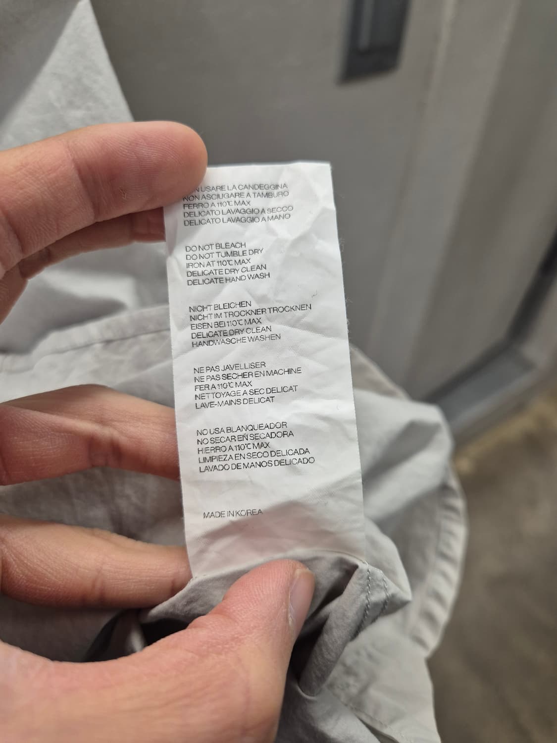 POTTERY 그레이 베이직 셔츠 상품이미지7