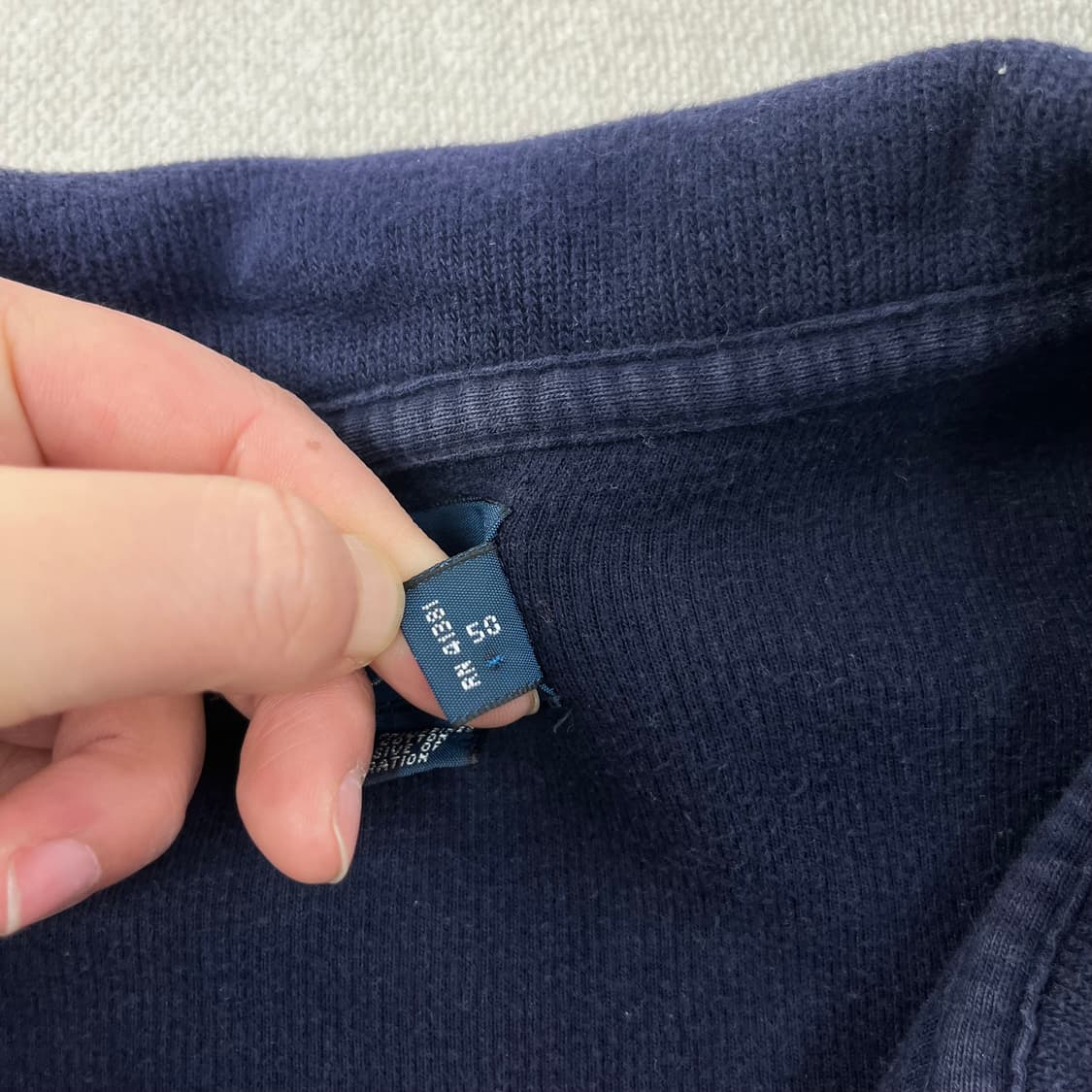 100 폴로랄프로렌 코튼 반집업 니트 상품이미지5