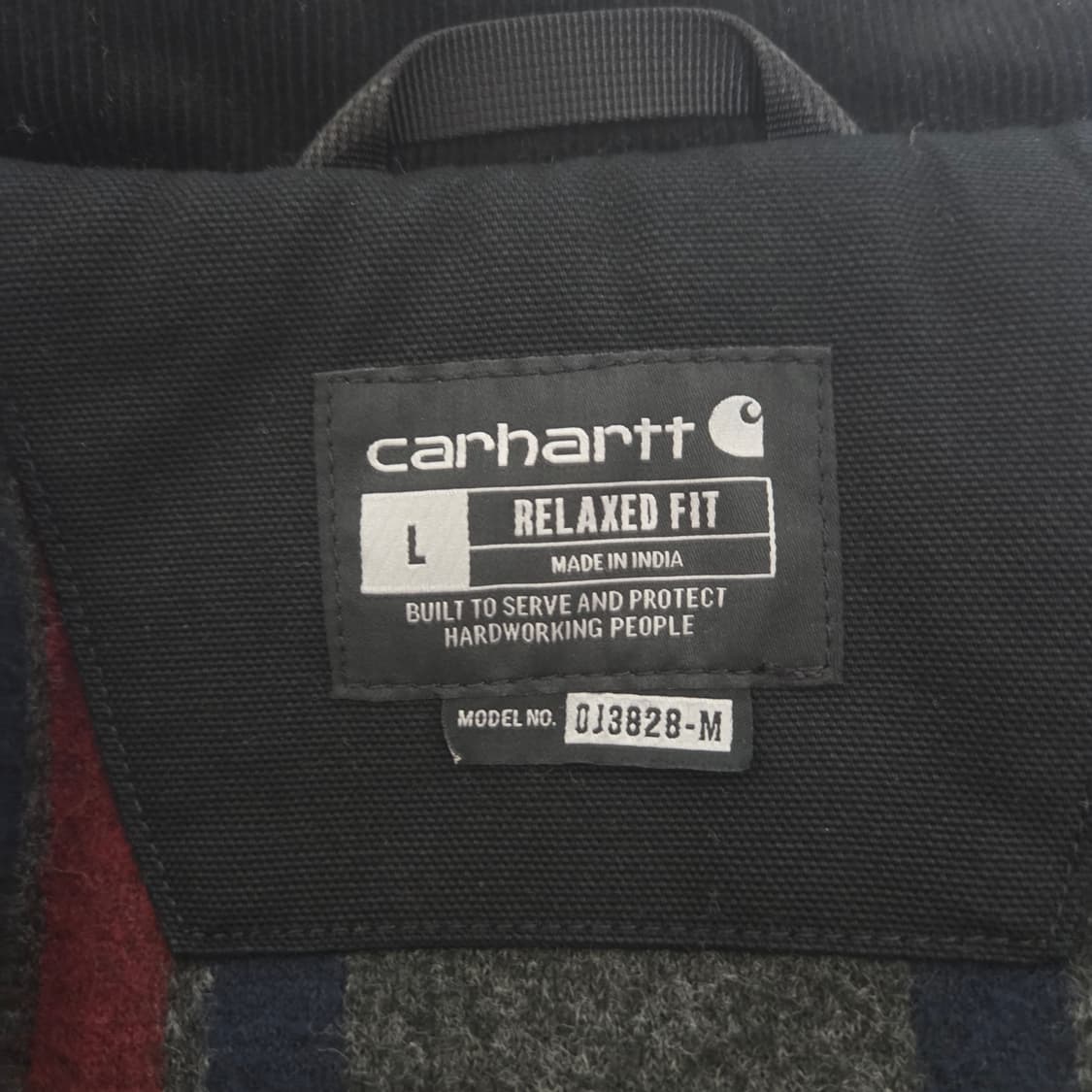 칼하트 US 덕 디트로이트 자켓 블랙 L사이즈 상품이미지4