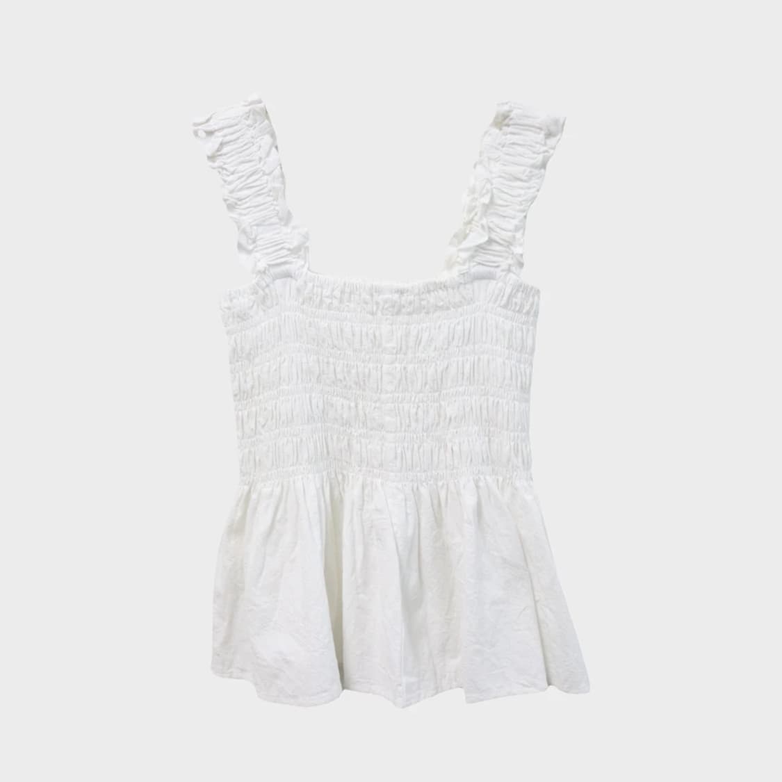 스모크 밴딩 슬리브리스 66276 상품이미지2