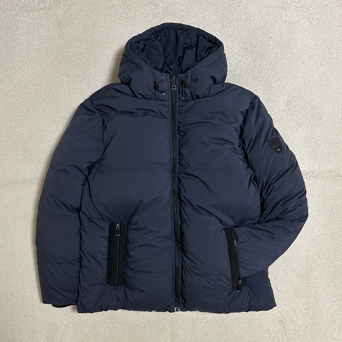 타미힐피거 베이직 후드 다운 봄버 점퍼 상품이미지1