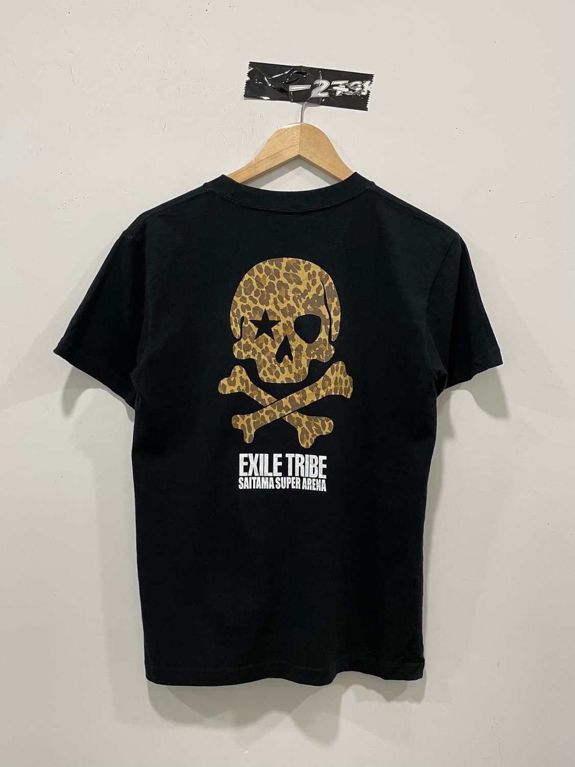 EXILE TRIBE 레오파드 스컬 프린팅 반팔 티셔츠 상품이미지3