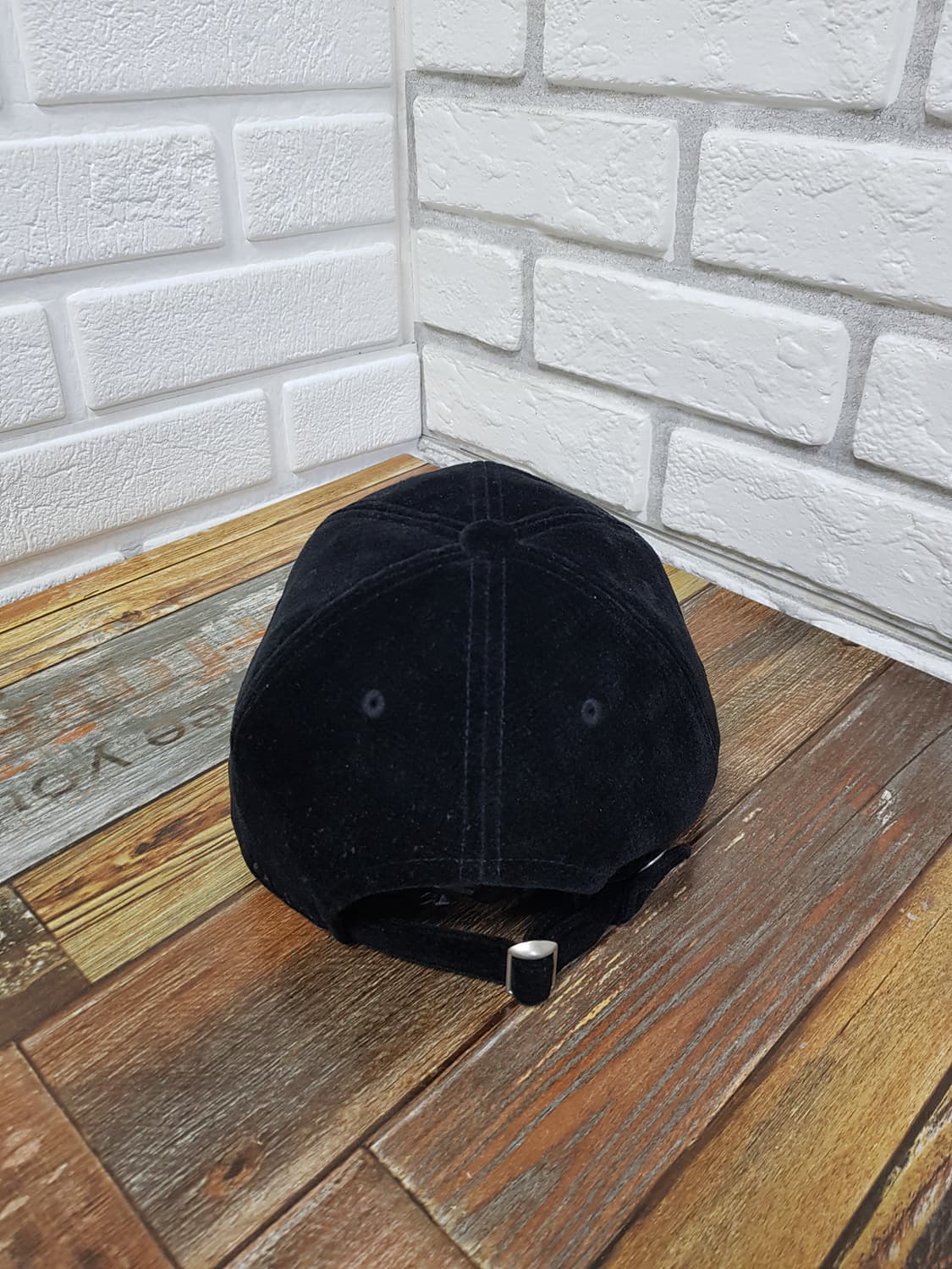 [24ss/정품] 지제로 러브펜서 벨벳 볼캡 블랙 상품이미지5