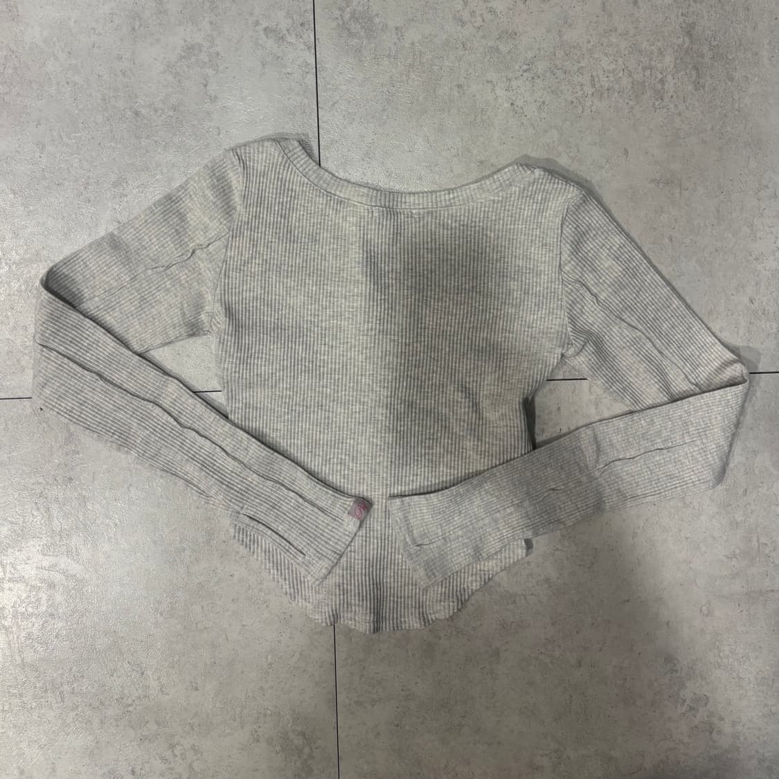 플리즈노팔로우) 구버전 바비탑 오트밀멜란지 F 상품이미지3