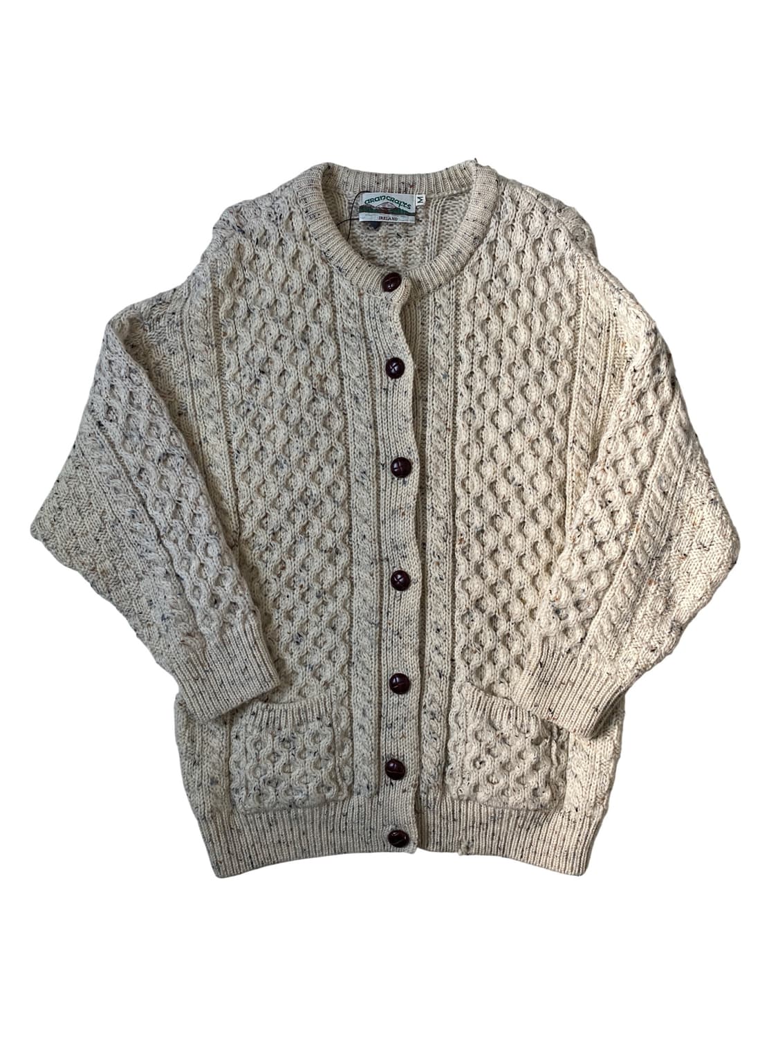 아란 크래프츠 케이블 니트 가디건 (Man M) AB1859 상품이미지1