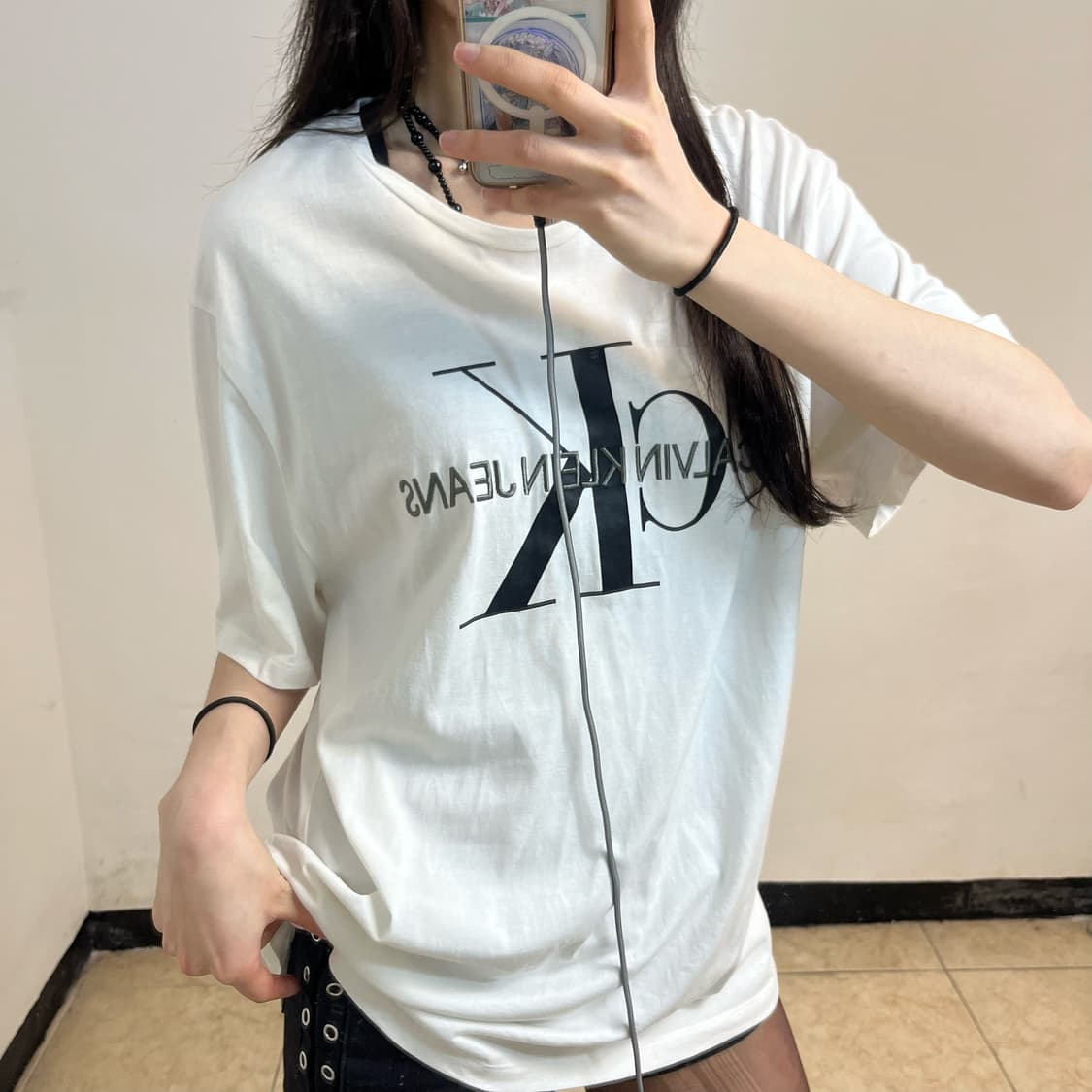 Calvin Klein white t-shirt 상품이미지2