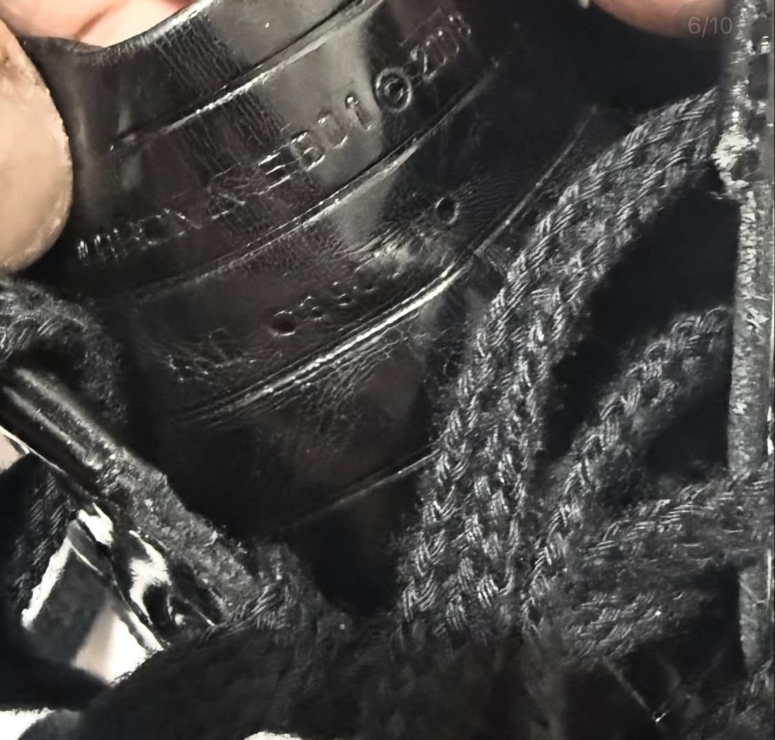 디올 옴므 - 2003 글로시 B01 독일군 스니커즈 상품이미지6