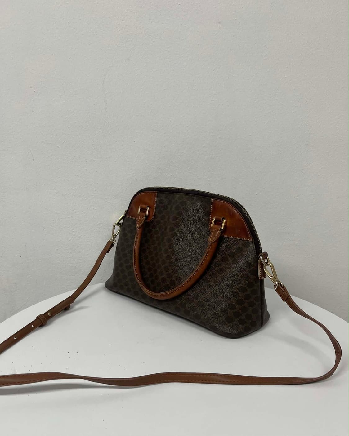 셀린느 빈티지 마카담 블라종 투웨이 토트 겸 크로스백 상품이미지2