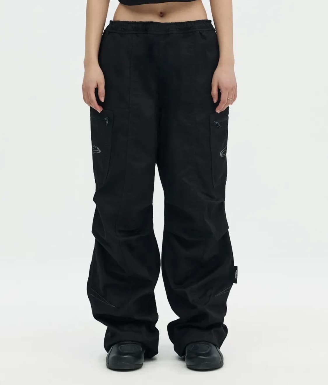 오프닝 프로젝트 Drawstring Cargo Pant - Black s 상품이미지3