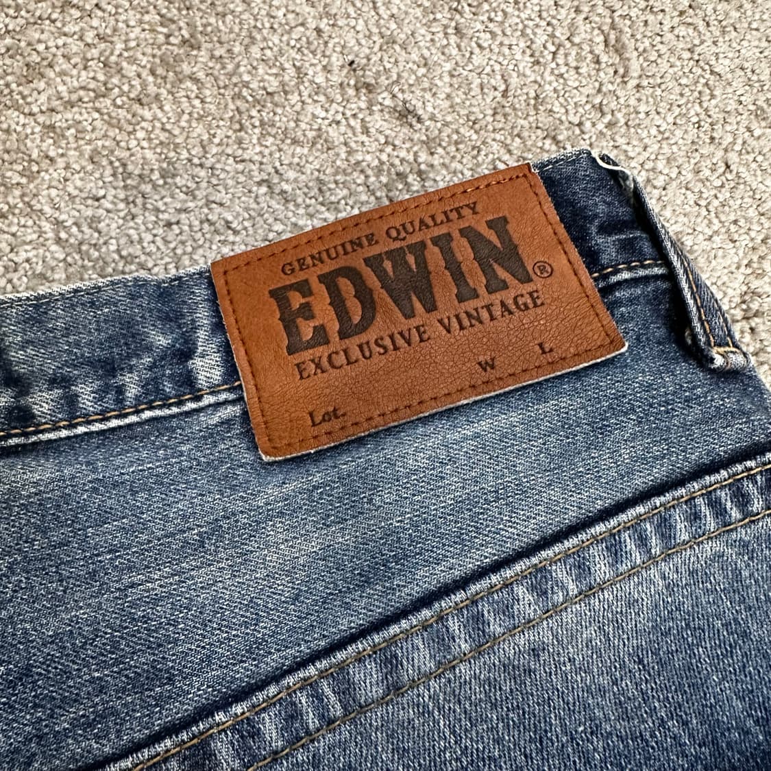 에드윈404 익스클루시브 빈티지 데님(32) 상품이미지6