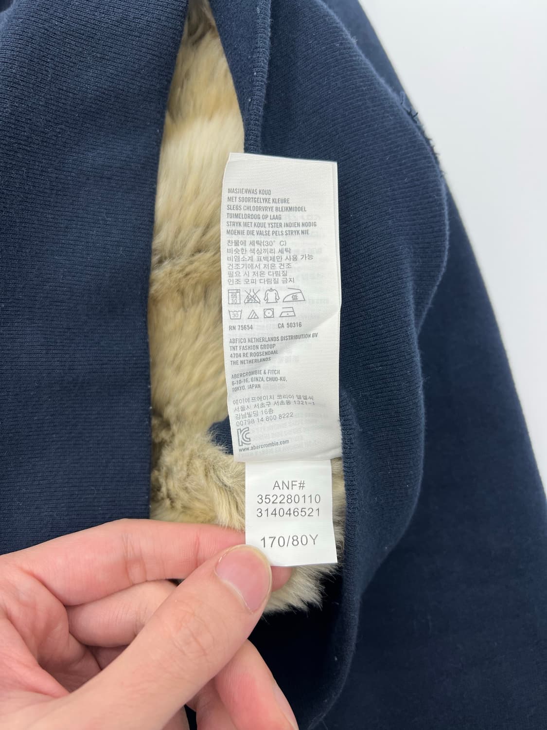 홀리스터 퍼 후드집업 상품이미지5