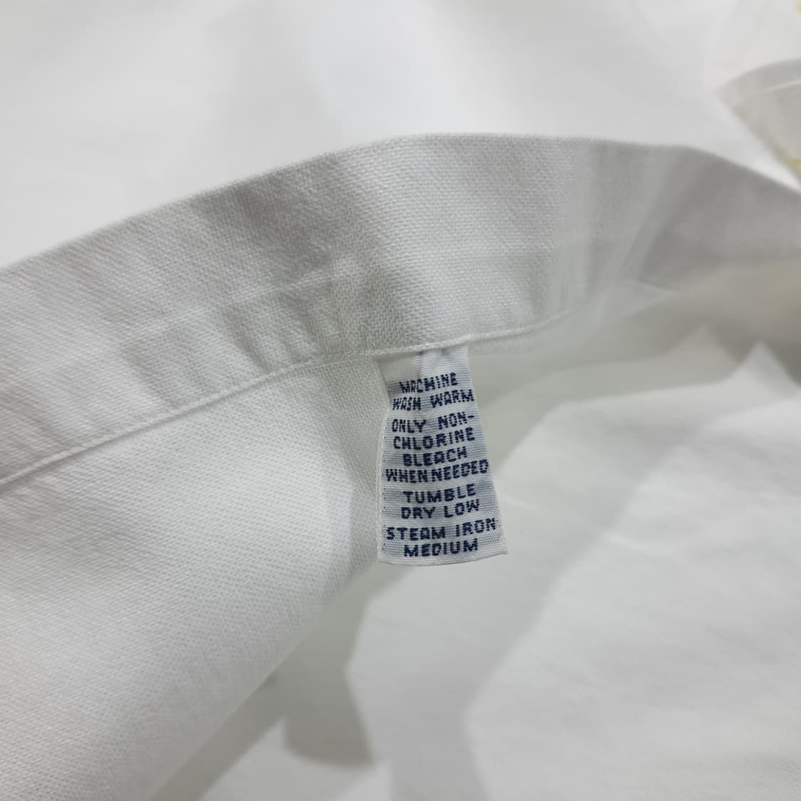 CL479 2XLT 폴로 90s 코튼 멀티포니 화이트 셔츠 남방 상품이미지5