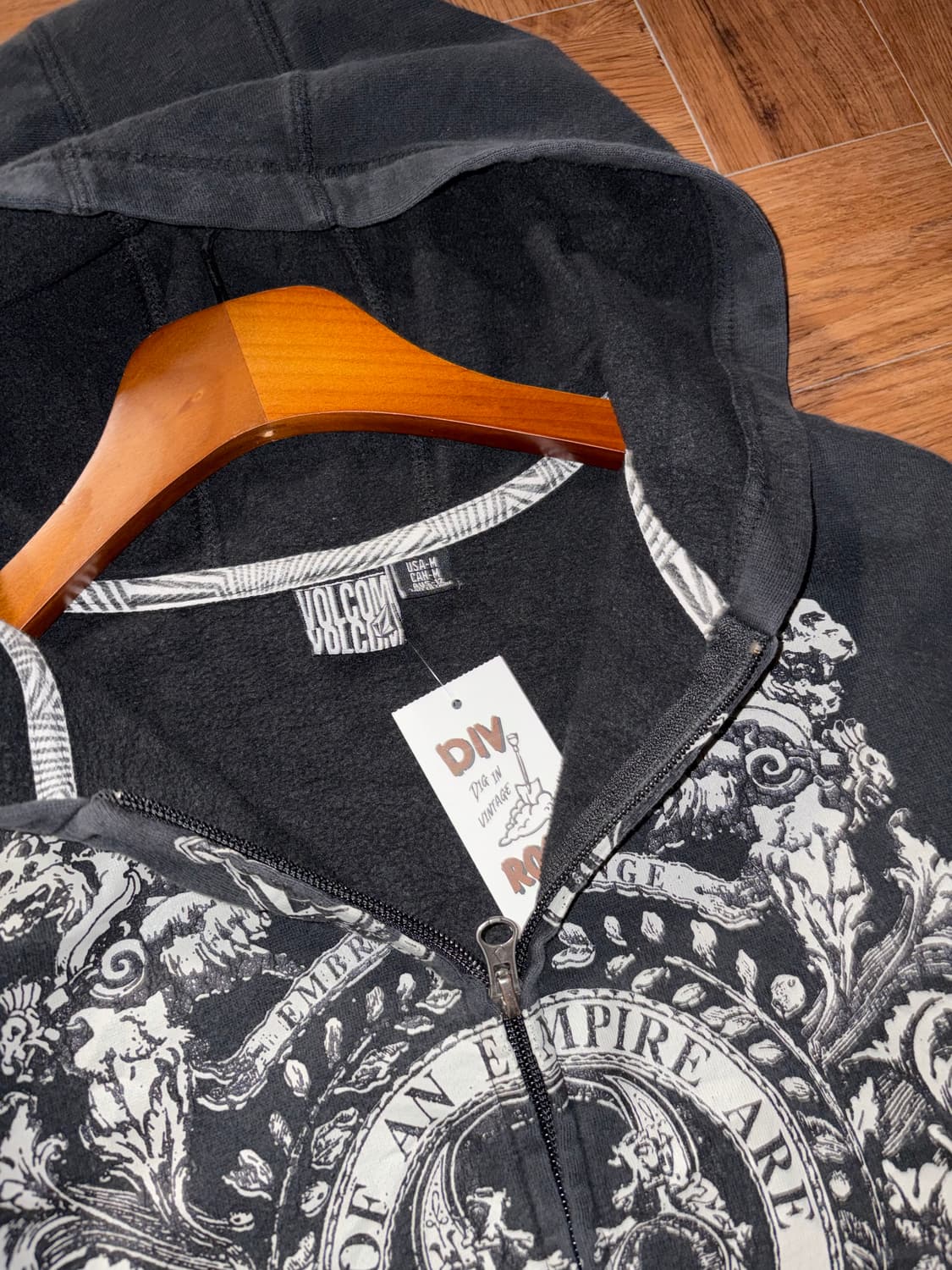 volcome 빈티지 후드집업 상품이미지7