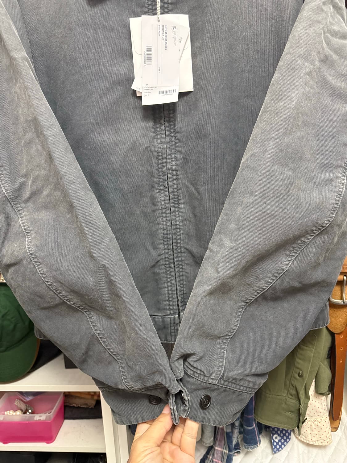 [3]비즈빔23aw ICT Rodney JKT 로드니 자켓 네이비 상품이미지7