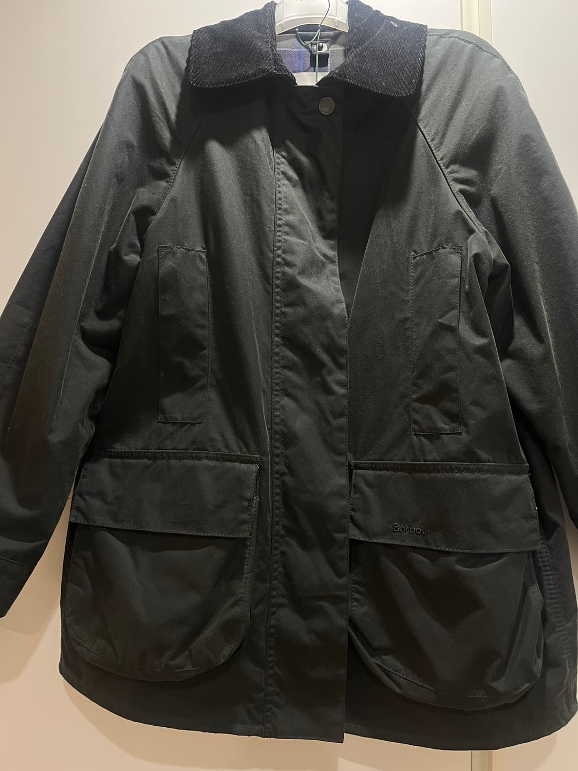 아르켓X바버 왁스 자켓 XS 상품이미지2