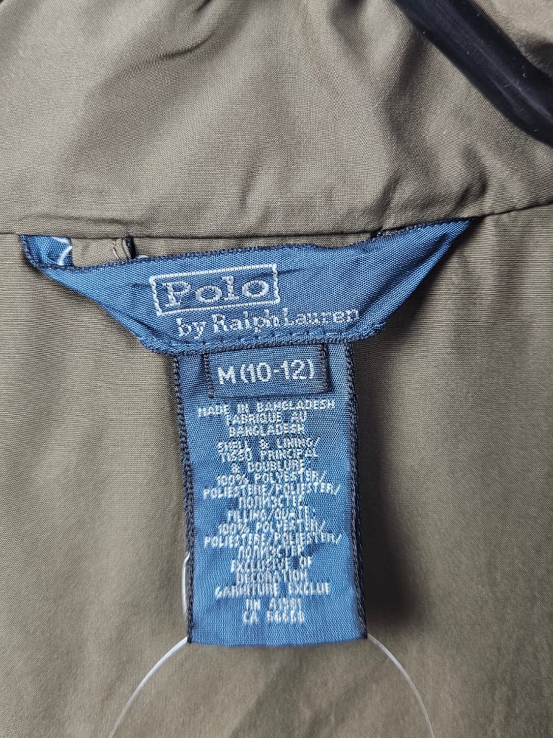 폴로랄프로렌 퀼팅 클래식 바라쿠타 자켓 ( kids M ) / 10710 상품이미지7