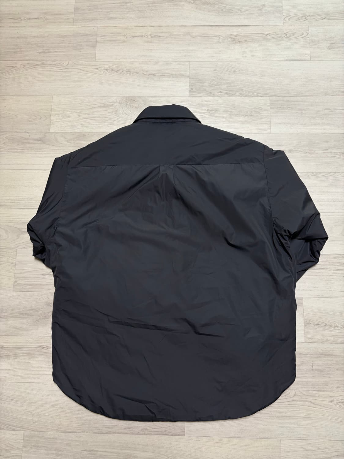 루트파인더 샘플 셔츠 패딩 자켓 차콜 M사이즈 판매 상품이미지6