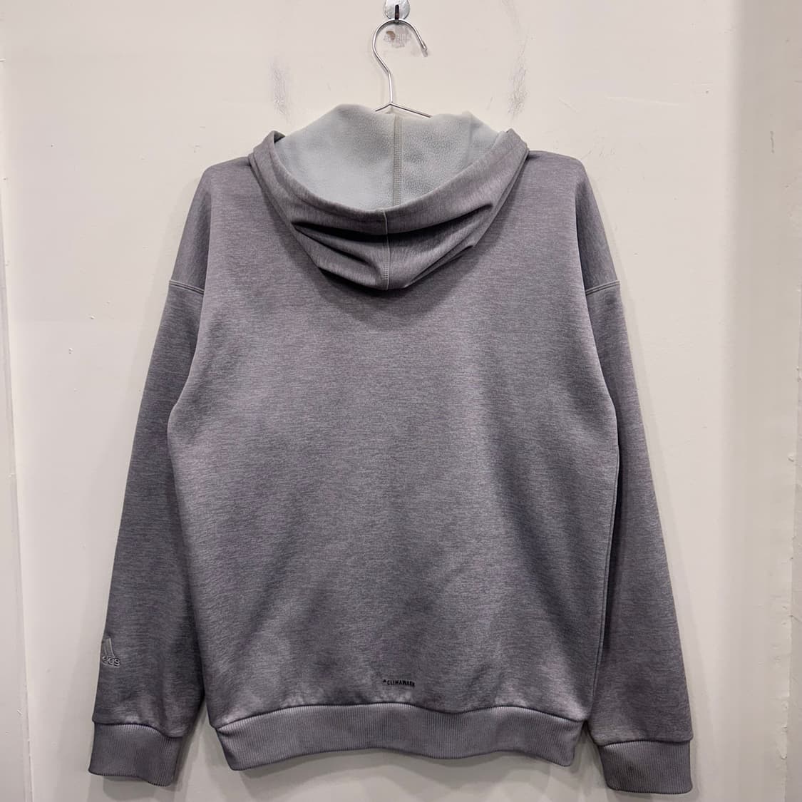 아디다스 클라이마웜 빅로고 기모 후드집업 상품이미지5