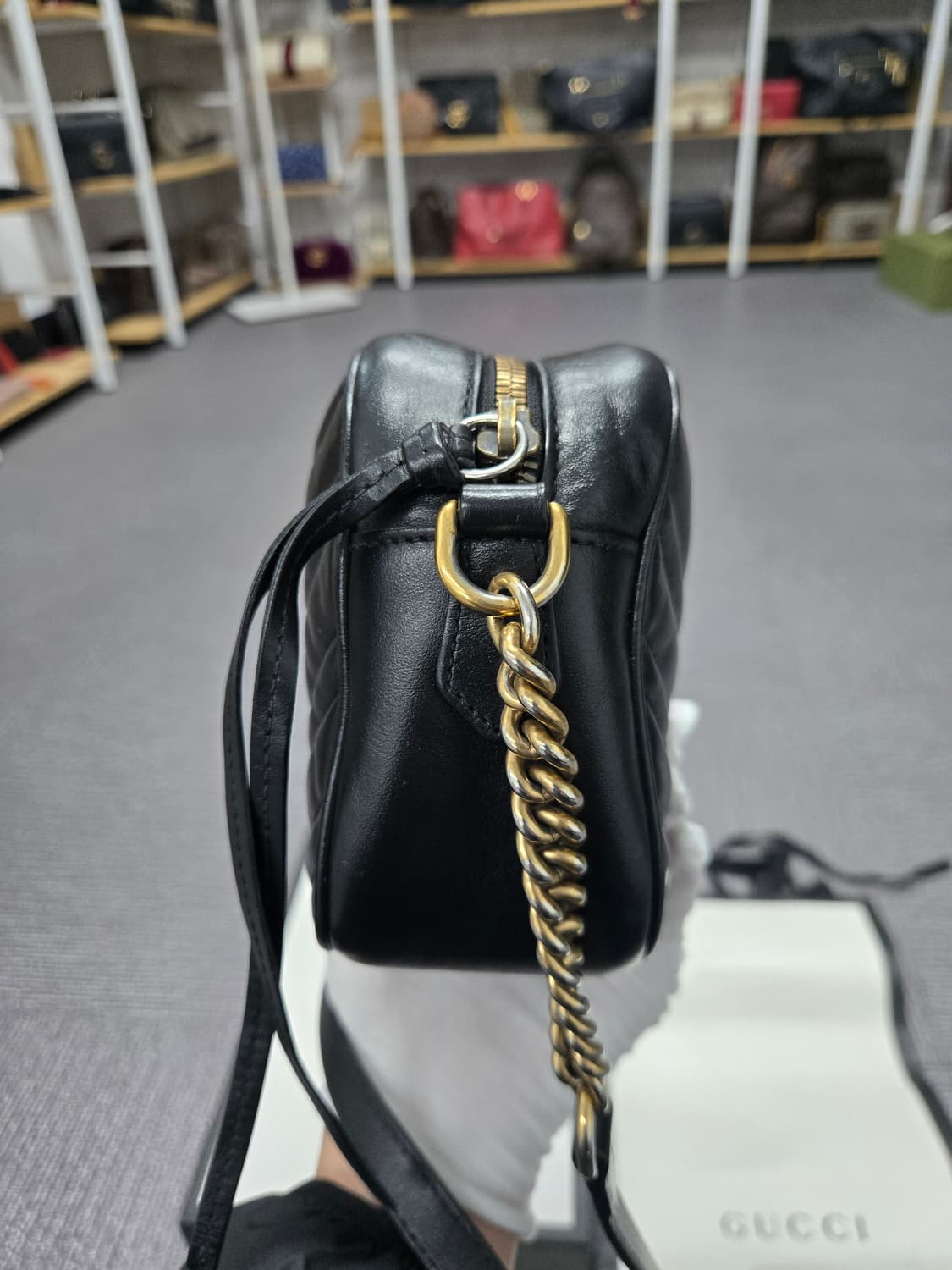 [특가][정품] 구찌 마몬트 GG 숄더백 상품이미지4