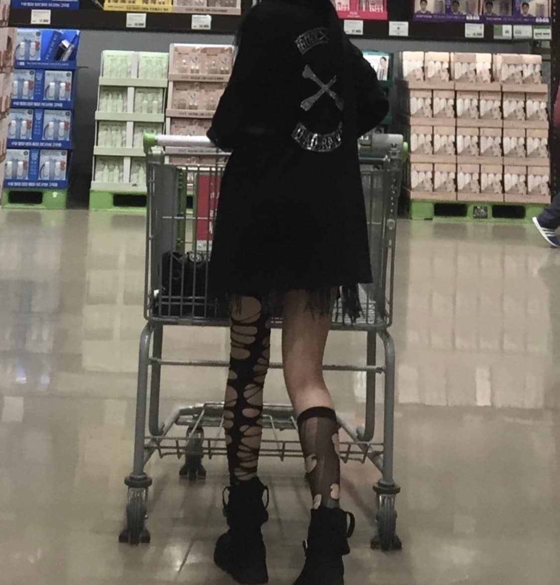 고스 펑크 락시크 스터드디테일 가디건(착샷잇음) 상품이미지4