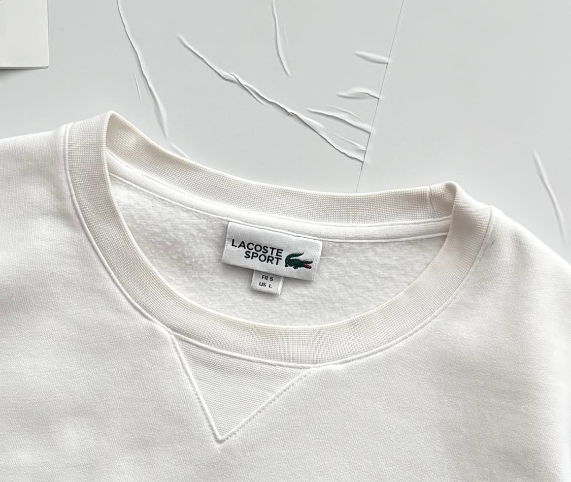 라코스테 트리컬러 컬렉션 맨투맨  상품이미지4