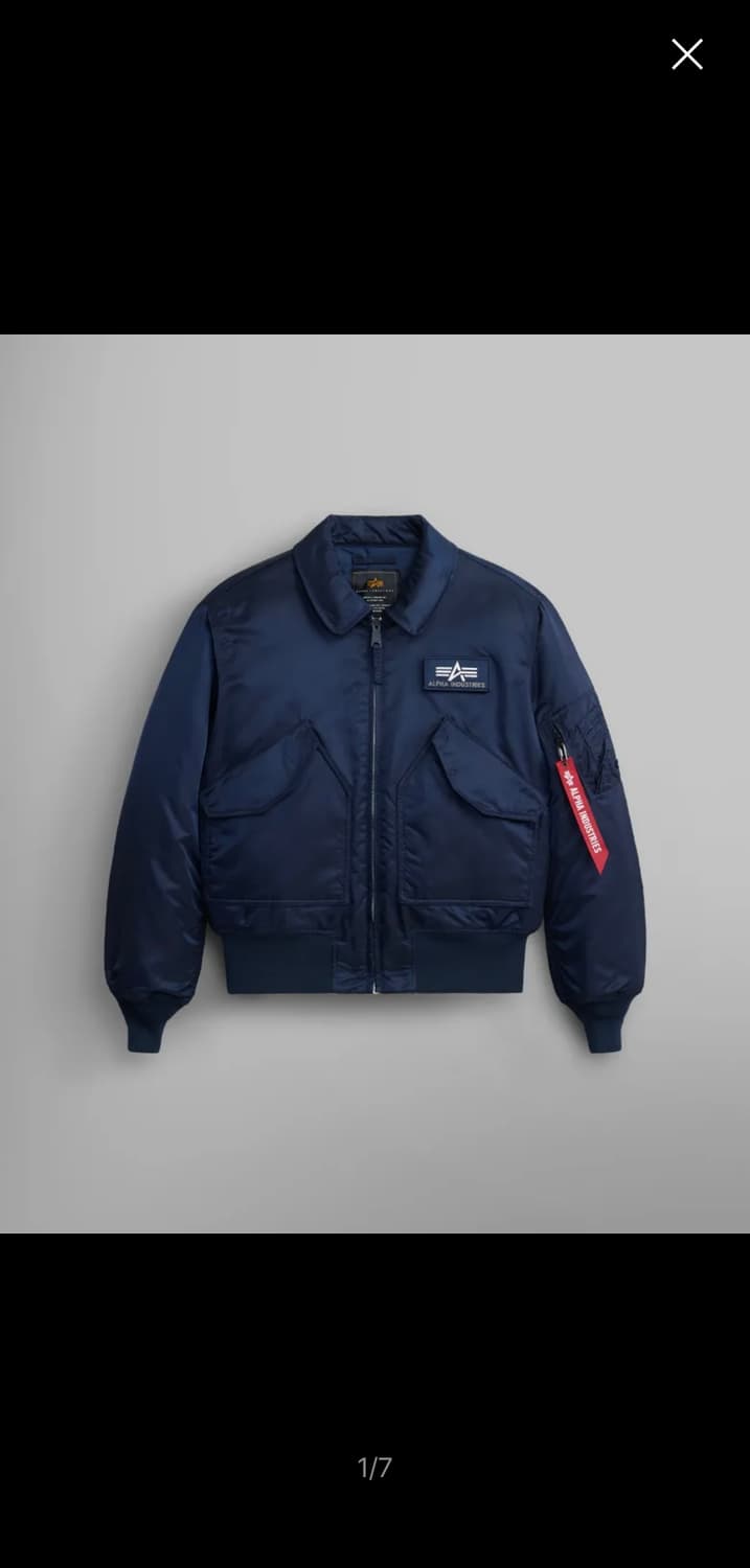 알파 인더스트리 CWU 45P 항공 점퍼 (네이비) 상품이미지1
