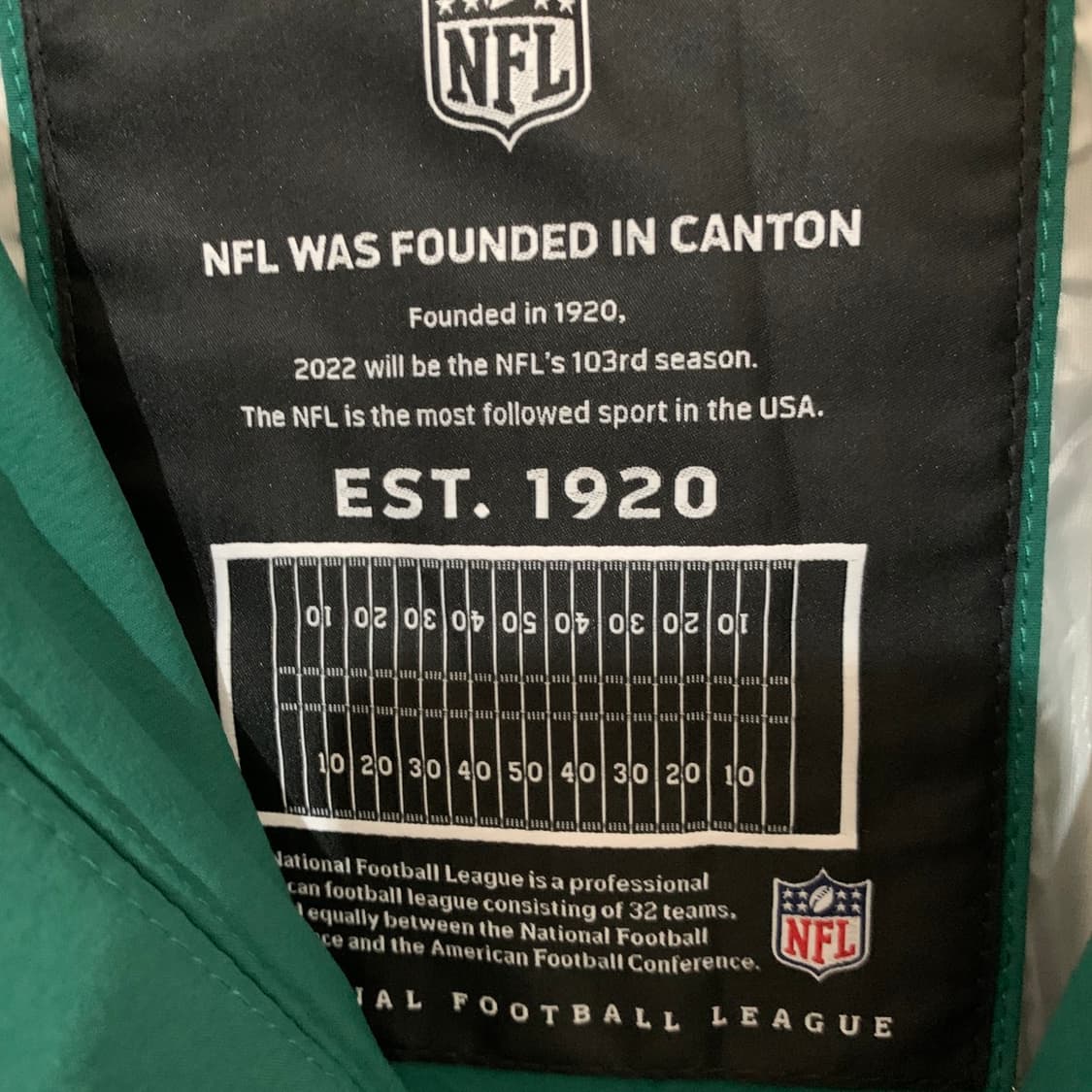 L NFL 엔에프엘 컴바인 오버핏 바람막이 자켓 상품이미지7