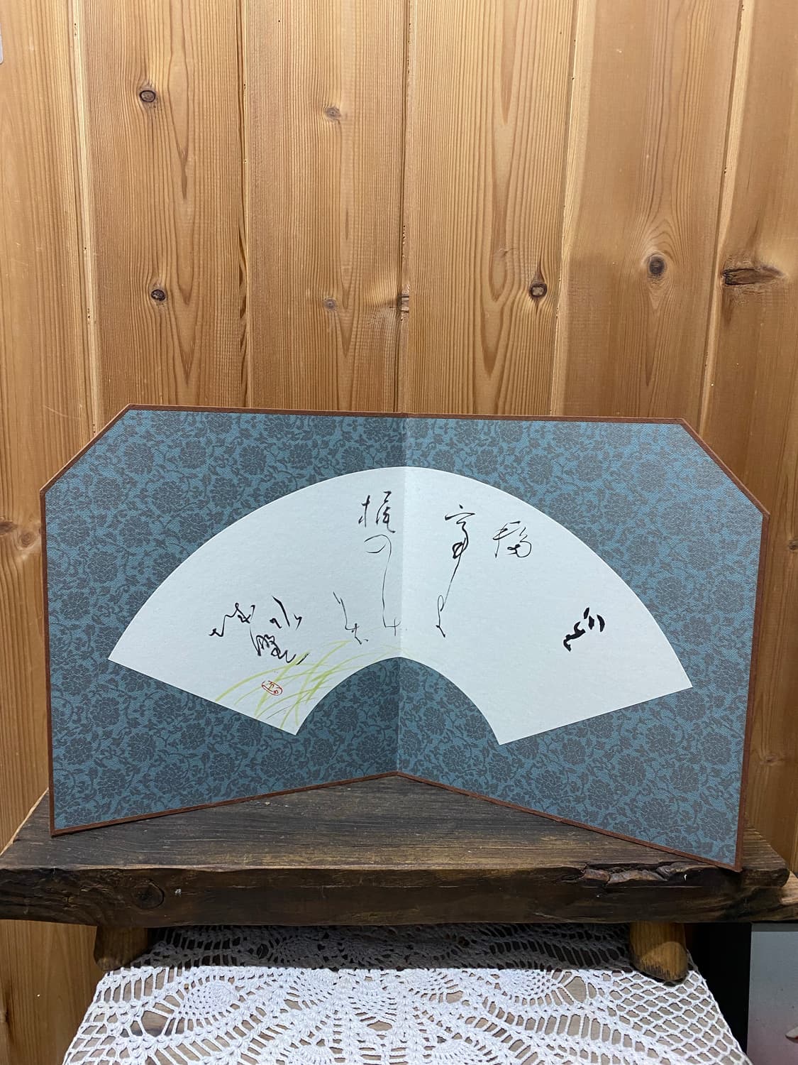 동양화그림부채 가리개 인테리어소품 상품이미지1