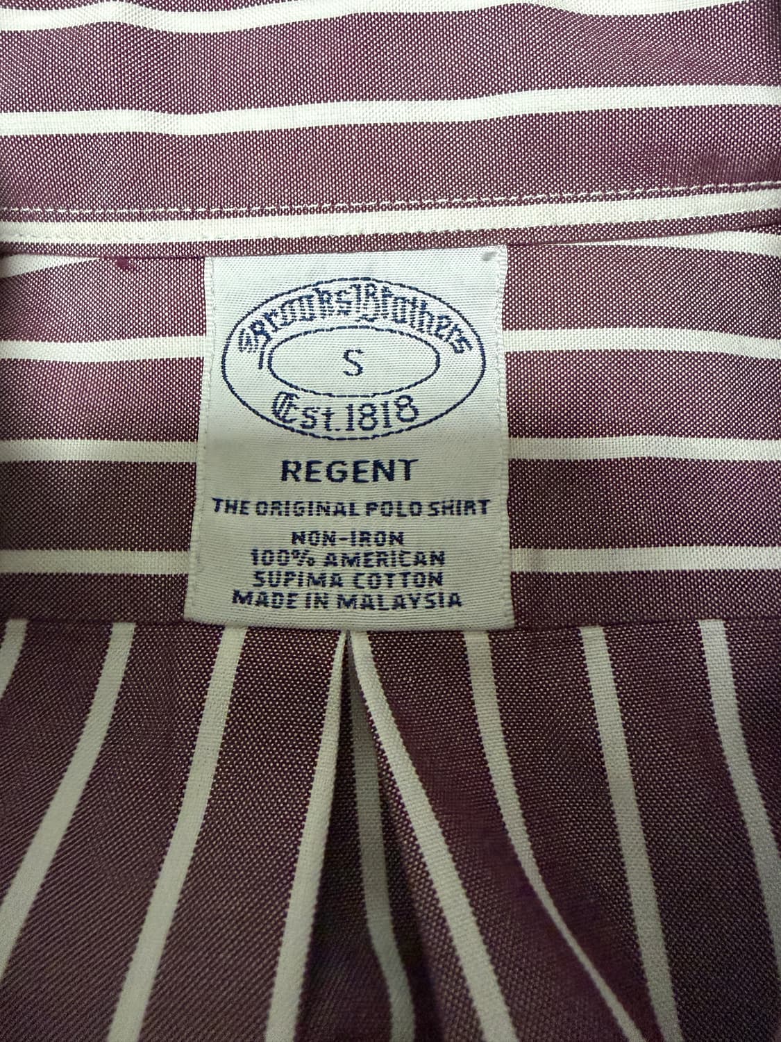 브룩스브라더스 리젠트핏 셔츠(S, 2회실착) 상품이미지3