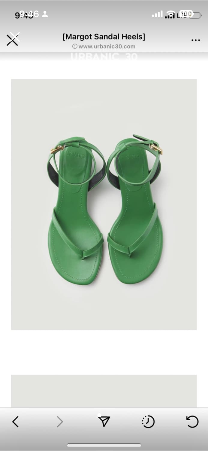 얼바닉30Margot sandal Heels 상품이미지1