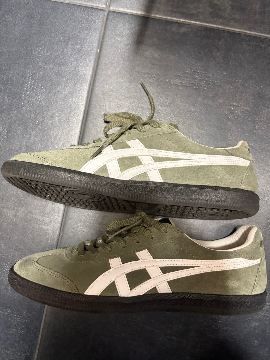 오니츠카타이거 토쿠텐 번트 그린 스니커즈(260) 상품이미지3