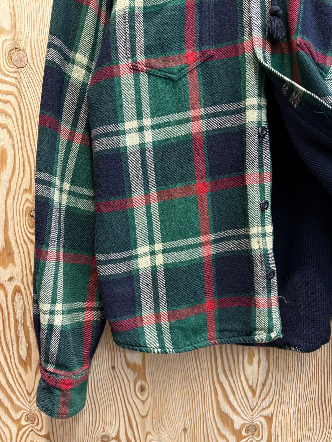 폴로 랄프로렌 플란넬 후드 셔츠 상품이미지3