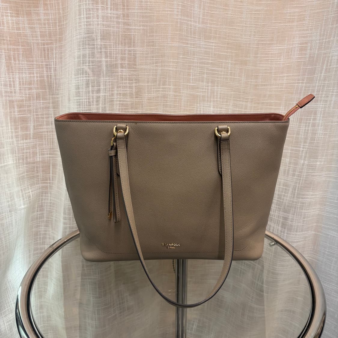 정품 빈폴 가죽 숄더백     상품이미지1