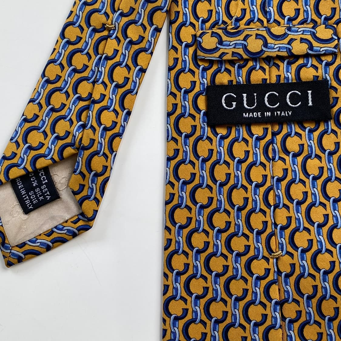 구찌(GUCCI) G 명품 정품 넥타이 상품이미지6