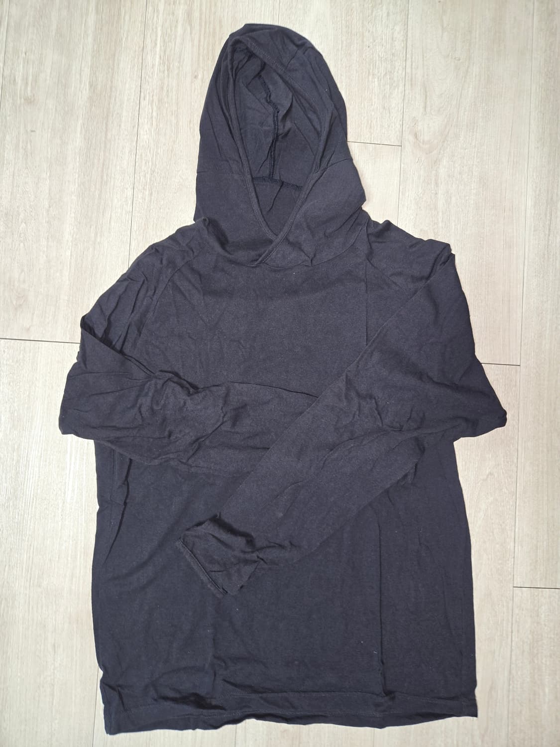 해칭룸 Base Hoodie Blue Charcoal 상품이미지2