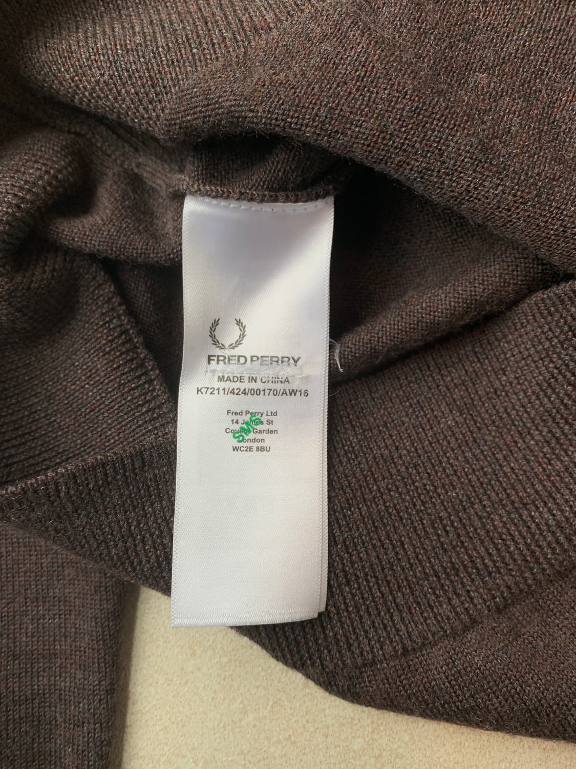 Fred perry merino wool knit 상품이미지4